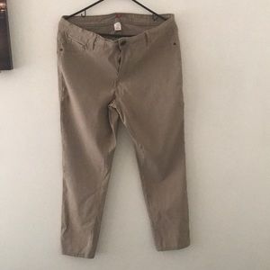 Ladies tan pants